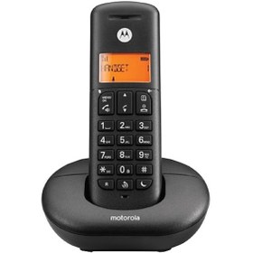 Resim Motorola E201 Handsfree Dect Telsiz Telefon Siyah 