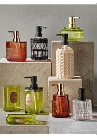 Resim The Mia Rattan Sıvı Sabunluk Siyah 330 Ml Sbn0074 