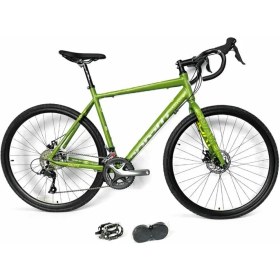 Resim Corelli Goat 1.0 54CM Yeşil Gri Sarı Gravel Yol Bisikleti 