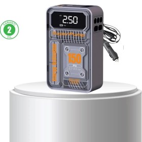 Resim Moresun Buğz Taşınabilir Kablosuz Hava Pompası – 150 Psı Güçlü Basınç ve 6000MAH Şarjlı 