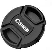 Resim 62mm Canon Uyumlu Bağcıklı Snap On Lens Kapağı OEM