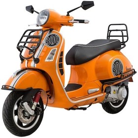 Resim Vespa GTS-GTV Ön Taşıma Demiri (Katlanır) *Mat Siyah* (2006-2018) / FA ITALIA 