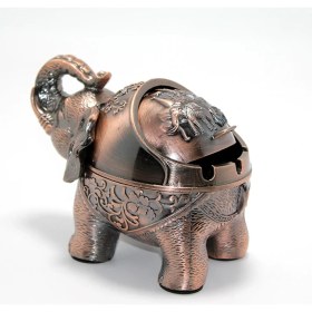 Resim NW NessiWorld Metal Fil Figürlü Küllük Model 2 