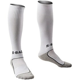 Resim Springsun Rb6602 Çocuk Futbol Çorabı - Pamuklu Havlu Tabanlı, Nefes Alabilir, Esnek Ve Dayanıklı Beyaz 