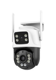 Resim Wondernest Yönlü Wifi Ve Sones Sesli Qx101 Kızılötesi Kamera İnterkomu İki Görüşünü Gece Fişi Destekler Çift Ab 6mp Hr 