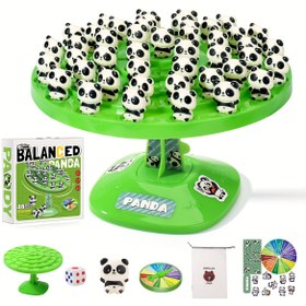 Resim Panda Dengeli Oyuncağı İki Oyuncu İçin, Aile İnteraktif Masaüstü Bulmaca Oyunu, Doğum Günleri, Hediyeler, Noel ve Cadılar Bayramı İçin Mükemmel. 