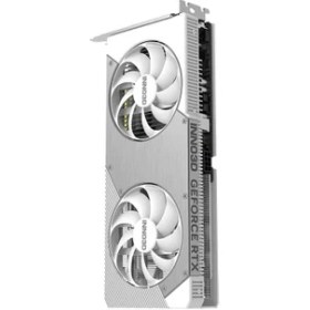 Resim INNO3D Geforce Rtx 5060 Twın X2 Oc Whıte 8gb Gddr7 128BIT Dlss 4 Ekran Kartı 