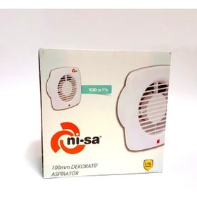 Resim Nisa Banyo 100 MM Dekoratif Aspiratör 