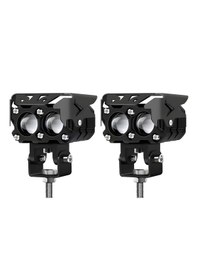 Resim Knmaster Transformers 25w 3 Renkli Motosiklet Led Sis Farı 