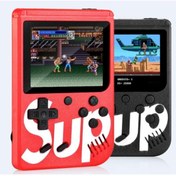 Resim Sup Retro 400 Nostalji Oyunlu Mini Atari Gameboy Gamebox Oyun Konsolu Kırmızı 