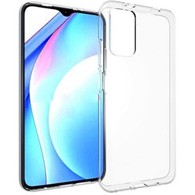 Resim Xiaomi Redmi 9t Kılıf Lüks Korumalı Silikon Şeffaf 