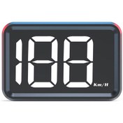 Resim Honmex X1 Araç Gps Gösterici - Beyaz Metinli 3 İnç Ekran, Km/h Hızı, Direk Tak Ve Kullanın, Hd Kaliteli Görüntü 