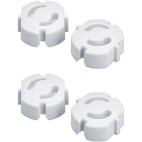 Resim Çocuk Koruma Priz Kapağı 4 Adet Çok Renkli 