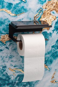 Resim EVAY Metal- Wc / Banyo Tuvalet Kağıdı Askılığı 