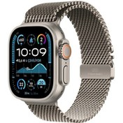 Resim Apple Watch Ultra 2 GPS + Cellular 49 MM Natürel Titanyum Kasa ve Natürel Titanyum Milano Loop Small Akıllı Saat (Apple Türkiye Garantili) 