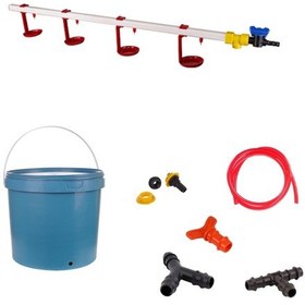 Resim TavPet Nipel Tavuk Suluğu 20 Lt Depolu Askılı Çanaklı (Set/13) 