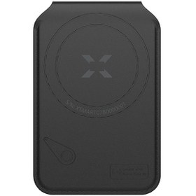 Resim Xenon Smart için Magsafe ile Uyumlu Akıllı Deri Cüzdan Güçlü Mıknatıslı Manyetik Kartlık X6608 