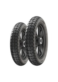 Resim Yuki Route 110 80/90-14 Ve 90/90-14 Sc360 Allgrip Tubeless Ön Arka Lastik Takımı 