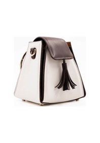 Resim Aron Atelier Pyramid Zincir Askılı Halkalı Kadın El Çantası Ve Çapraz Çanta Kahve 