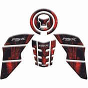 Resim GOGOPREMİUM HONDA MSX 2014 - 2022 UYUMLU Tank Pad Set 002 