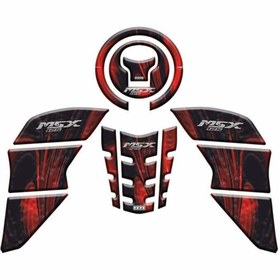 Resim GOGOPREMİUM HONDA MSX 2014 - 2022 UYUMLU Tank Pad Set 002 