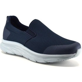 Resim King Paolo D1114 Hıgh Step Erkek Ayakkabı Tekstil Spor Ayakkabı-Lacivert 