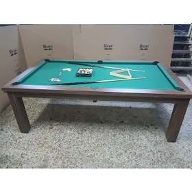 Resim 234 x 130 x 80 CM Amerikan Bilardo ve Yemek Masası 