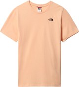 Resim The North Face Simple Dome Kadın Pembe Bisiklet Yaka Tişört 