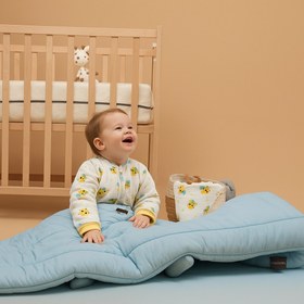 Resim Silkworm Life %100 İpek Saten Dış, Organik Yün Dolgulu Bebek Yorganı - 150x100 cm, Çıkarılabilir Kılıf - Pembe 
