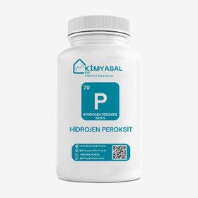 Resim Kimyasal Evi Hidrojen Peroksit %50hydrogen Peroxide 50% 1 KG 