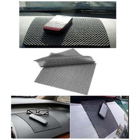 Resim Araç Torpido Kaydırmaz Ped Set 25x30cm KF028 Siyah 2 Adetlı 