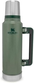 Resim Stanley Classic Legendary Vakumlu Çelik Termos, Yeşil (Hammertone Green), 1.4 Litre 