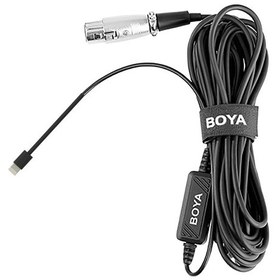 Resim Boya By Bca7 Xlr Mikrofon Apple Uyumlu iPhone Bağlantı Kablosu 