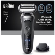 Resim Braun Series 7 Elektrikli Tıraş Makinesi, Islak Ve Kuru, Hassas Düzeltici Başlık, 72-g1200s 1 Saat 