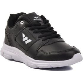 Resim Walkway Portofino Pu Siyah-Beyaz Unisex Spor Ayakkabı 001 