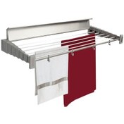 Resim Metali Teleskopik Çamaşır Askısı 60 Cm 