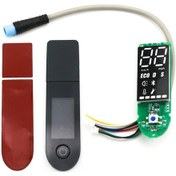 Resim 1s Elektrikli Scooter Bluetooth Kartı Anahtar Paneli Yükseltme Devre Kartı Gösterge Paneli Aksesuarları Pro Bluetooth Kartı + Pro Anahtar Paneli Seti 