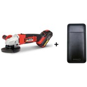 Resim Stayer STY-AGL2024 18 V 4.0 Ah 115 MM Çift Akülü Taşlama Makinesi + Powerbank 