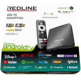 Resim Redline Rv5 Lisanslı Android 11 Box 