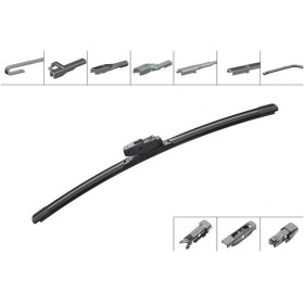Resim Silecek Süpürgesi Muz Aeroeco Tek Ae450 450mm 4 Aparatlı Üniversal 