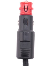 Resim 12v Araba Çakmak Soketi Güç Fişi Bağlantısı Erkek Adaptör 