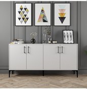 Resim Kiev 160cm Konsol - Beyaz / Beyaz 