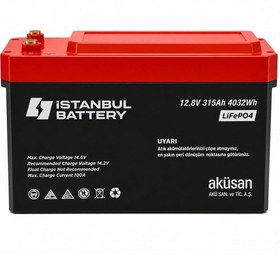 Resim Megacell / Istanbul Battery- 12.8 V 315 Ah Lityum Demir Fosfat Lıfep04 -prizmatik Hücreli 