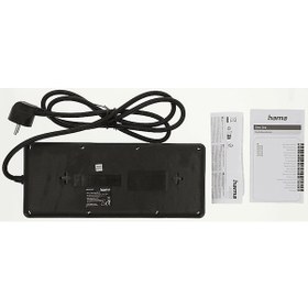 Resim Hama Hm.223162 8'li 1.5 Metre Akım Korumalı Priz Siyah 1.5 M 