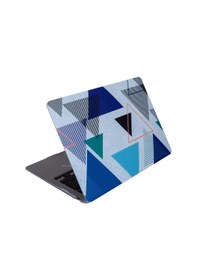 Resim Apple Uyumlu MacBook Air M1 Kılıf 13 İnç Tangram01nl 13.3" M1 Air A2337 A2179 A1932 İle Lacivert Mavi 