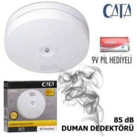 Resim Cata Ct-9451 9v Pilli Duman Dedektörü 