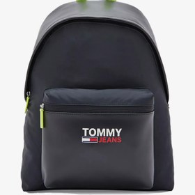 Resim Tommy Hilfiger TJM Campus Twist Dome Erkek Siyah Sırt Çantası 