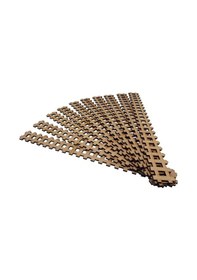 Resim Ahşap Çit Boyanabilir Ahşap Model Çiti 3x30cm 10 Adet 