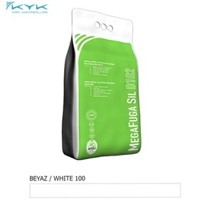 Resim KYK Sillikonlu Seramik Derz Dolgusu , Beyaz Renk 5kg 