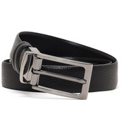 Resim Men's Black Leather Belt Derimod